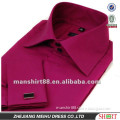 new slim fit french collar duouble cuff with cufflinks dress shirt for men